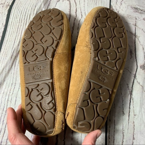 Ugg® Dakota Water Resistant Suede Slippers - Picture 7 of 9